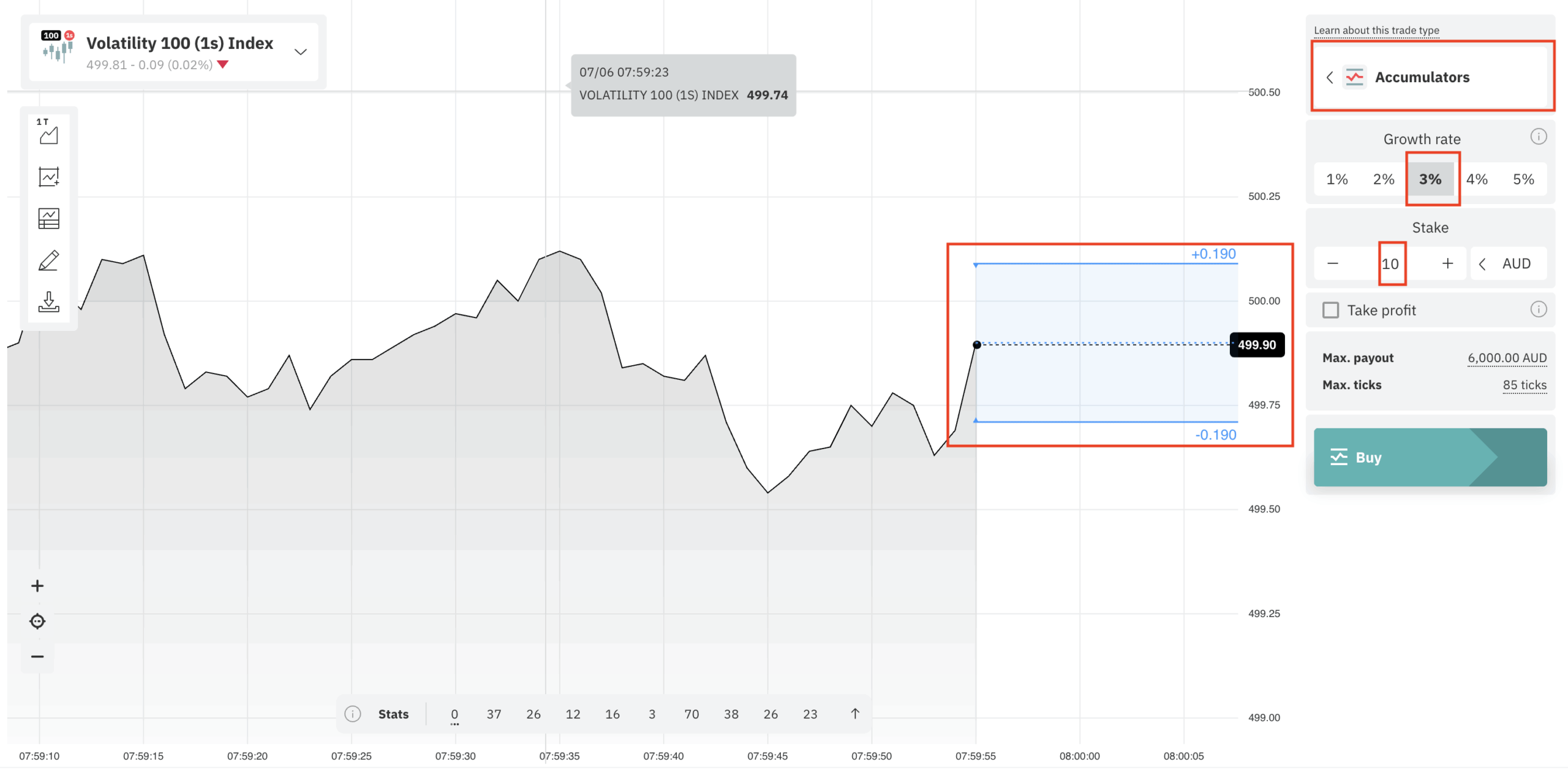 Trading Accumulators
